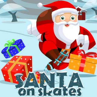Santa on Skates Santa on Skates