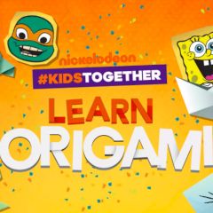 Nickelodeon #Kidstogether Learn Origami