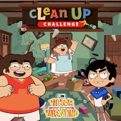 Victor and Valentino Clean up Challenge